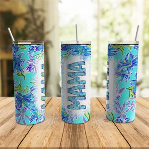 MAMA Blue Floral