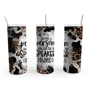 No Speaker Phone - Tumbler