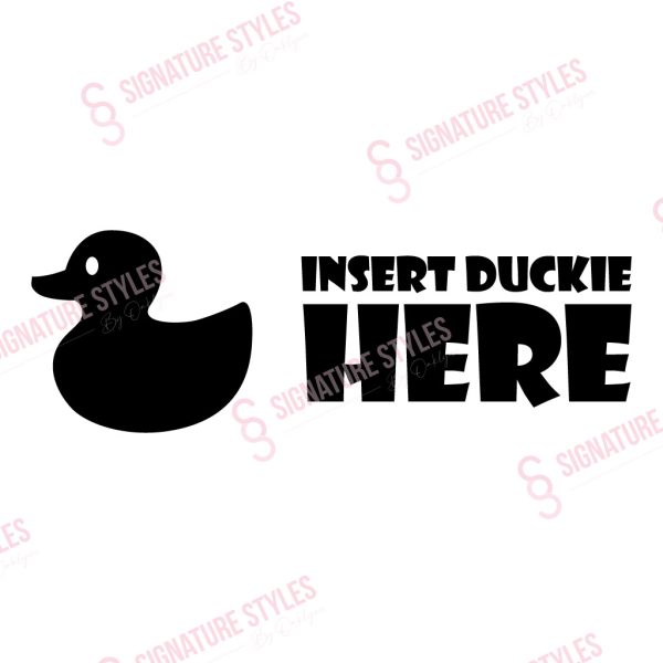 Insert Duckie Decal
