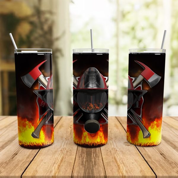 Firefighter Helmet & Axes